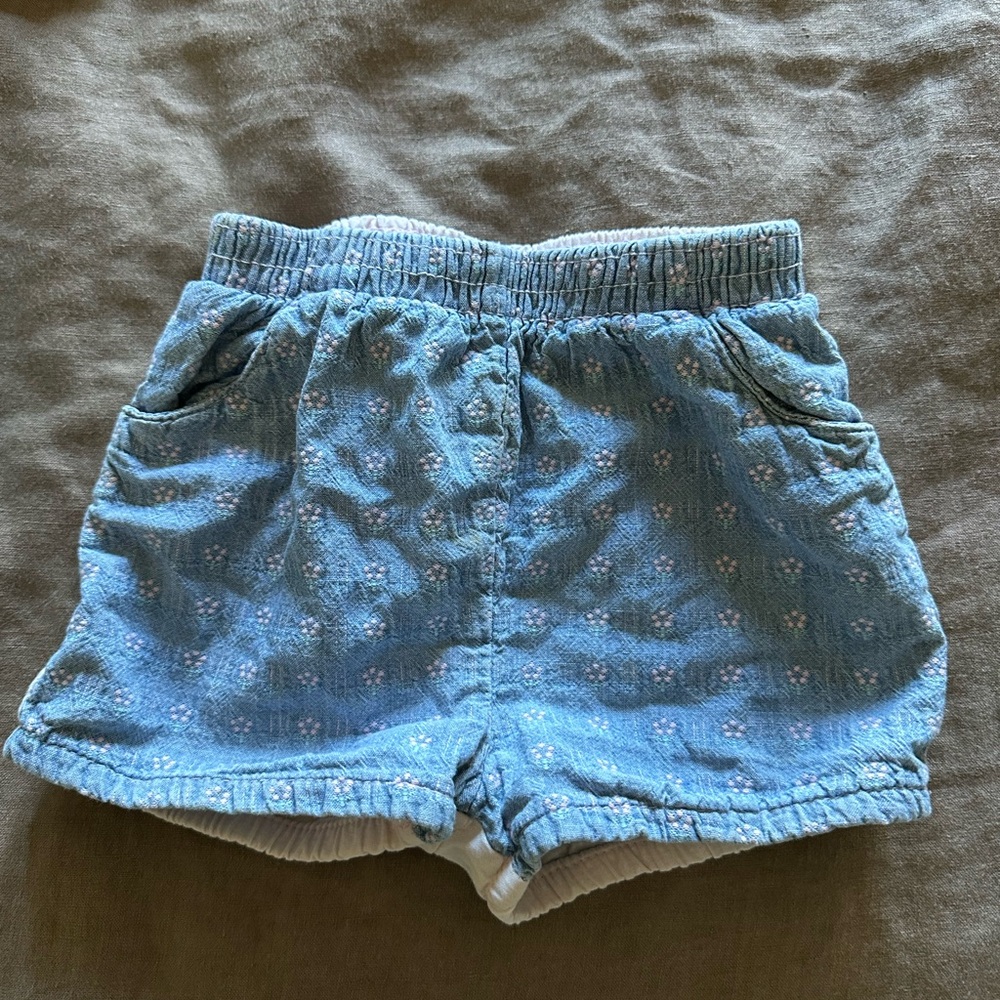 ***SOLD*** Vintage OshKosh Floral Shorts Made in USA